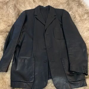 Vintage genuine leather jacket